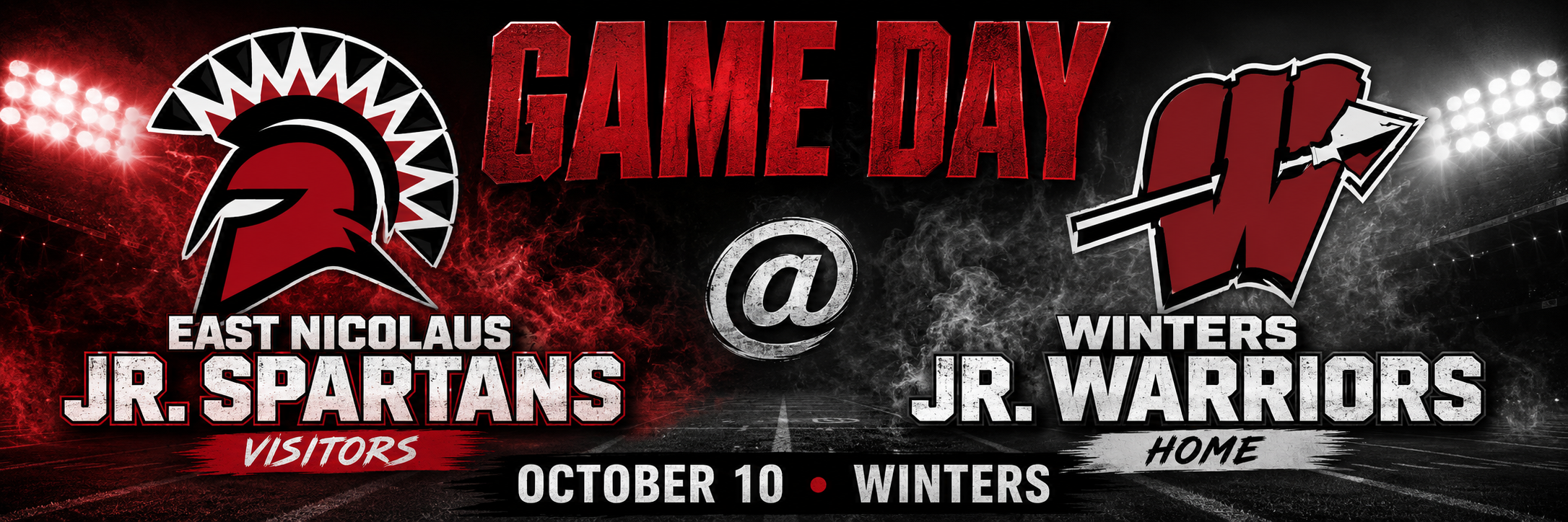 Jr. Spartans at Winters Jr. Warriors
