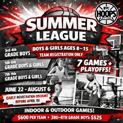 Presentational 2026 Summer League visual