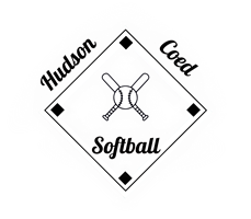 Hudson Coed Softball League center badge