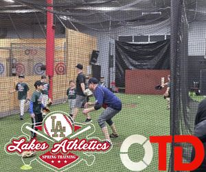 Presentational 2026 Lakes Spring Training visual