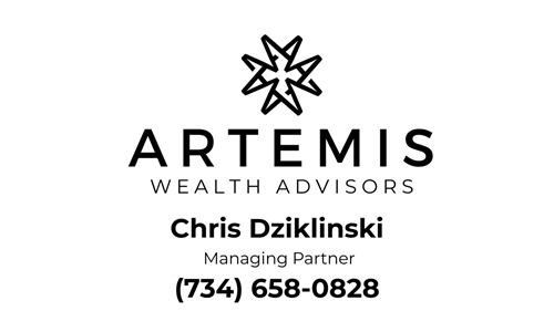Artemis Financial website