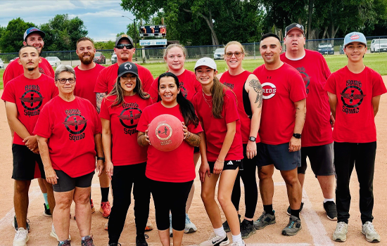 Soccer match for youth