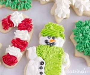 Presentational Christmas Cookie Decorating visual