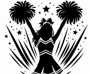 Presentational 2026 Spring Cheerleading visual