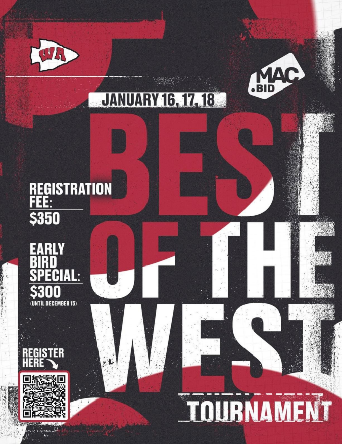 Female high school basketball player shooting basket