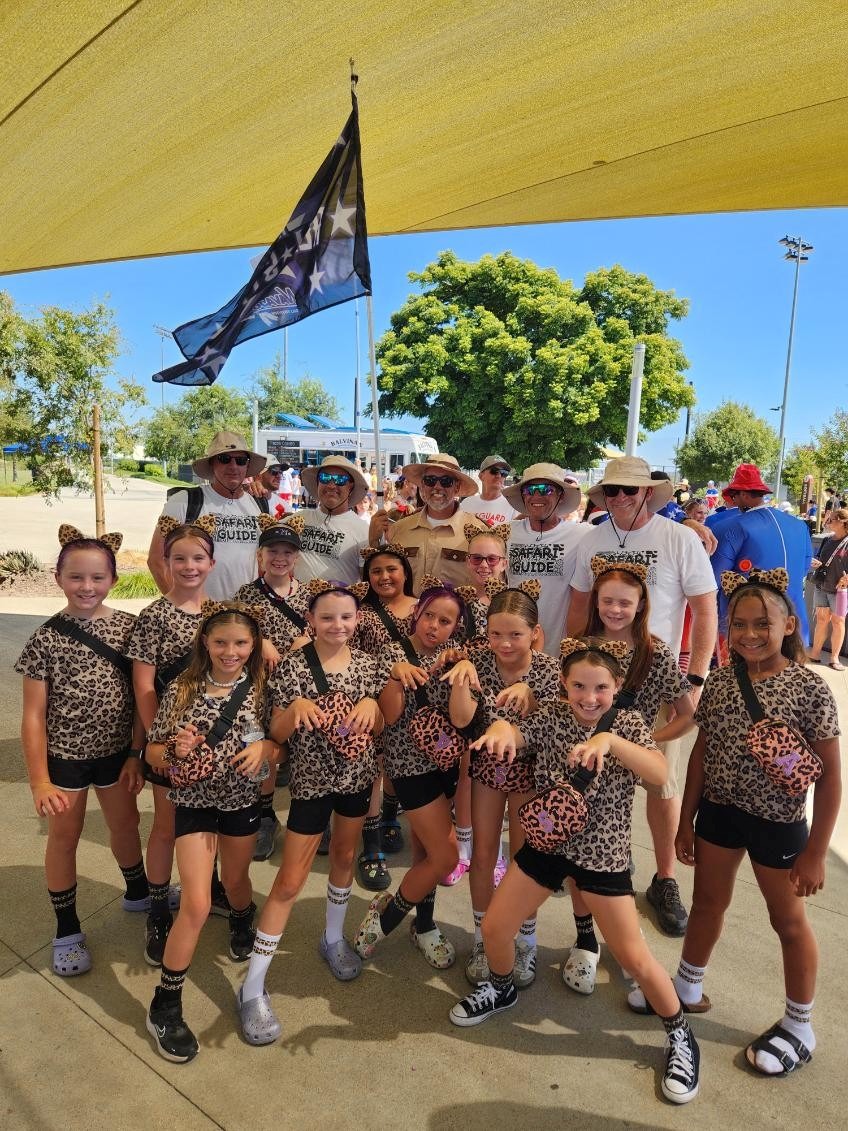 Huddling in a youth soccer match