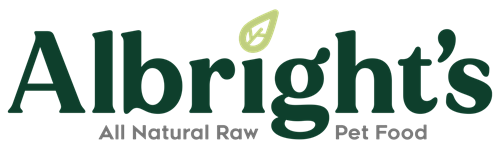 Albrights Raw Pet Food website