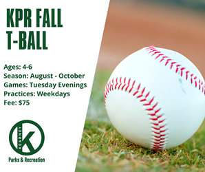 Presentational Youth Recreation Fall T-Ball 2026 visual