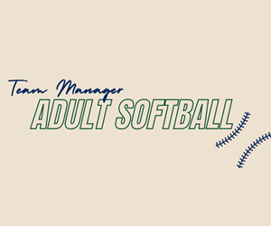Presentational Adult Softball visual