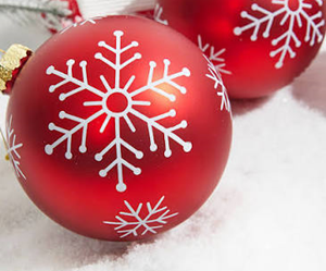 Presentational Art Dept - Christmas Ornaments visual