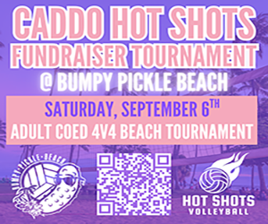 Presentational HOT SHOTS SAND VOLLEYBALL TOURNAMENT visual