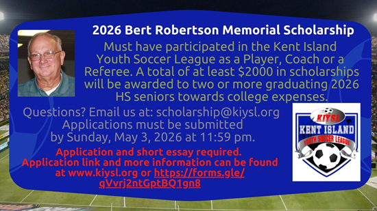 2026 Bert Robertson Scholarship link