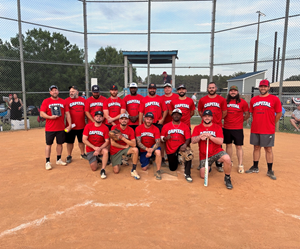 Presentational Adult Fall Competitive & Recreational Softball Leagues visual