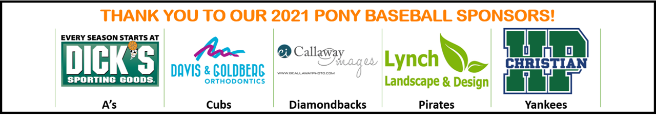 High Point Pony Baseball Softball