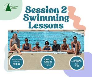 Presentational 2026 Swimming Lessons Session 2 visual