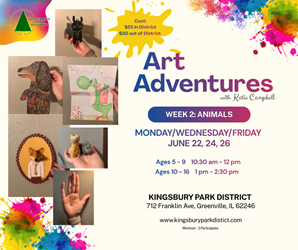 Presentational 2026 Art Adventures visual