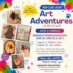 Presentational 2026 Art Adventures visual