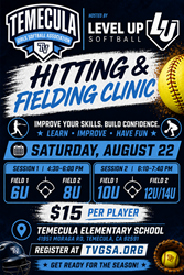 Presentational Hitting and Fielding Clinic Hosted by Level Up Softball visual