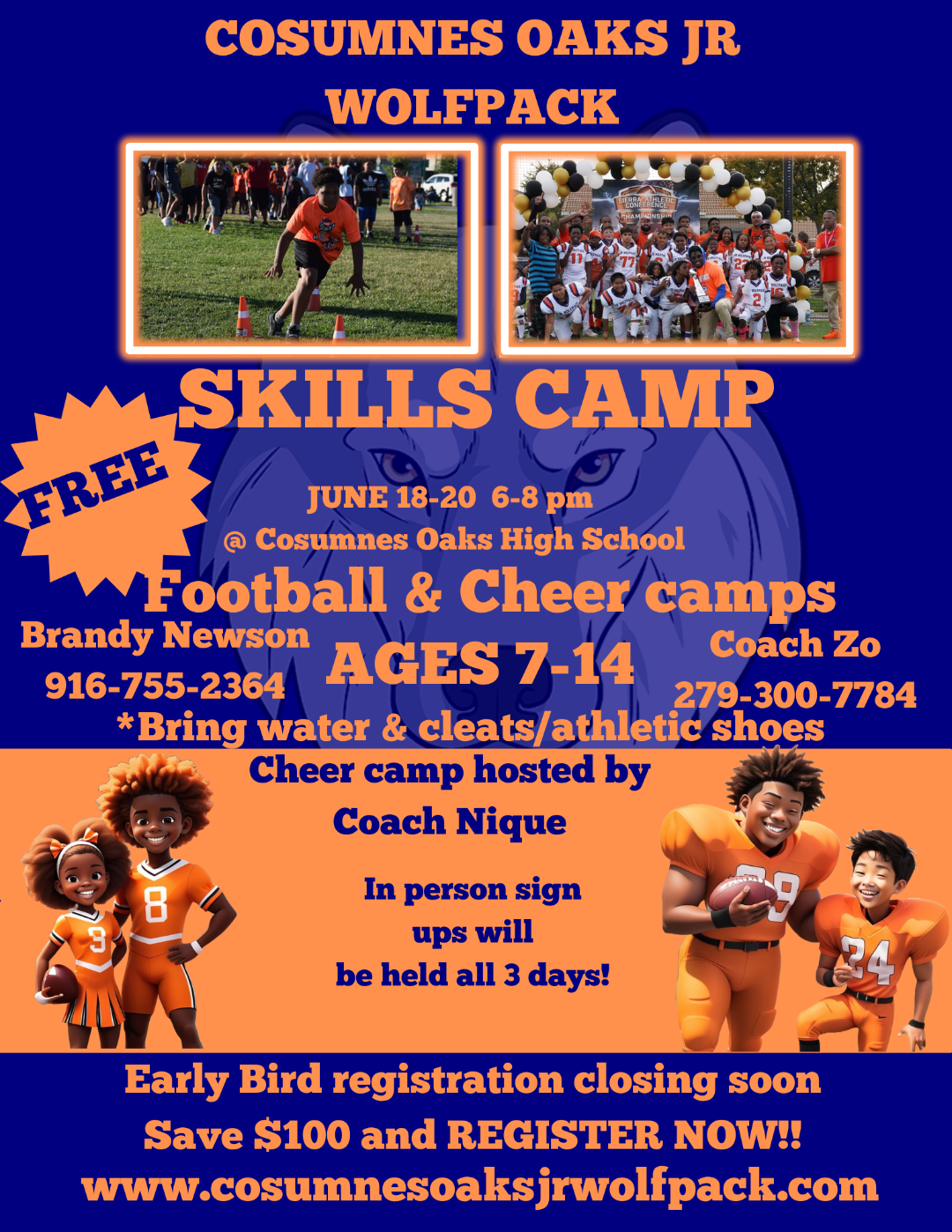 Cosumnes oaks jr wolfpack
