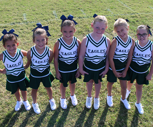 Presentational 2nd-6th Grade Cheerleading visual