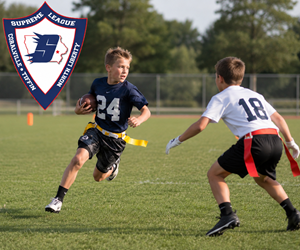 Presentational Supreme League Flag Football - 2026 visual