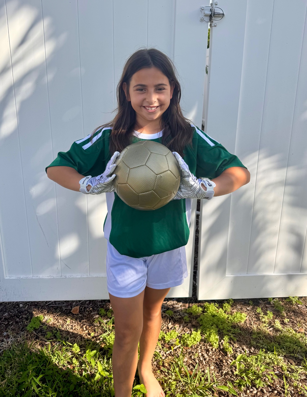 Tennis ball on a court