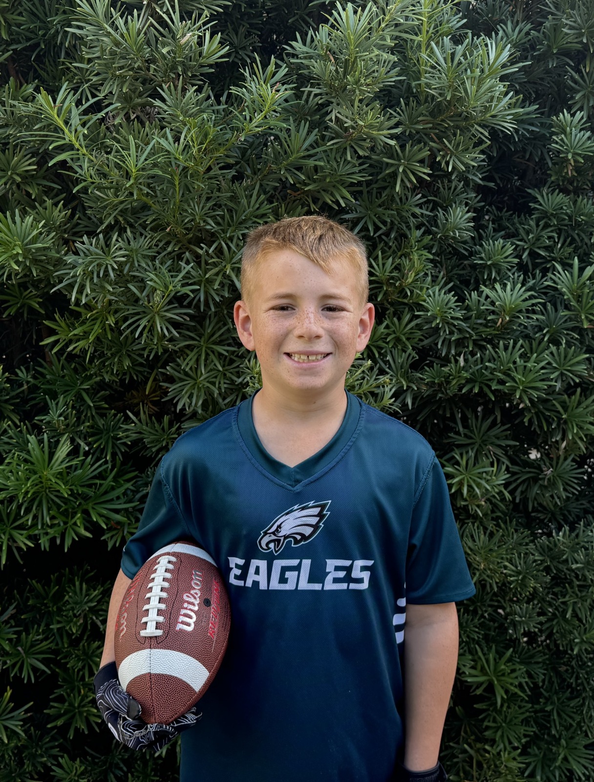 Soccer ball on grass