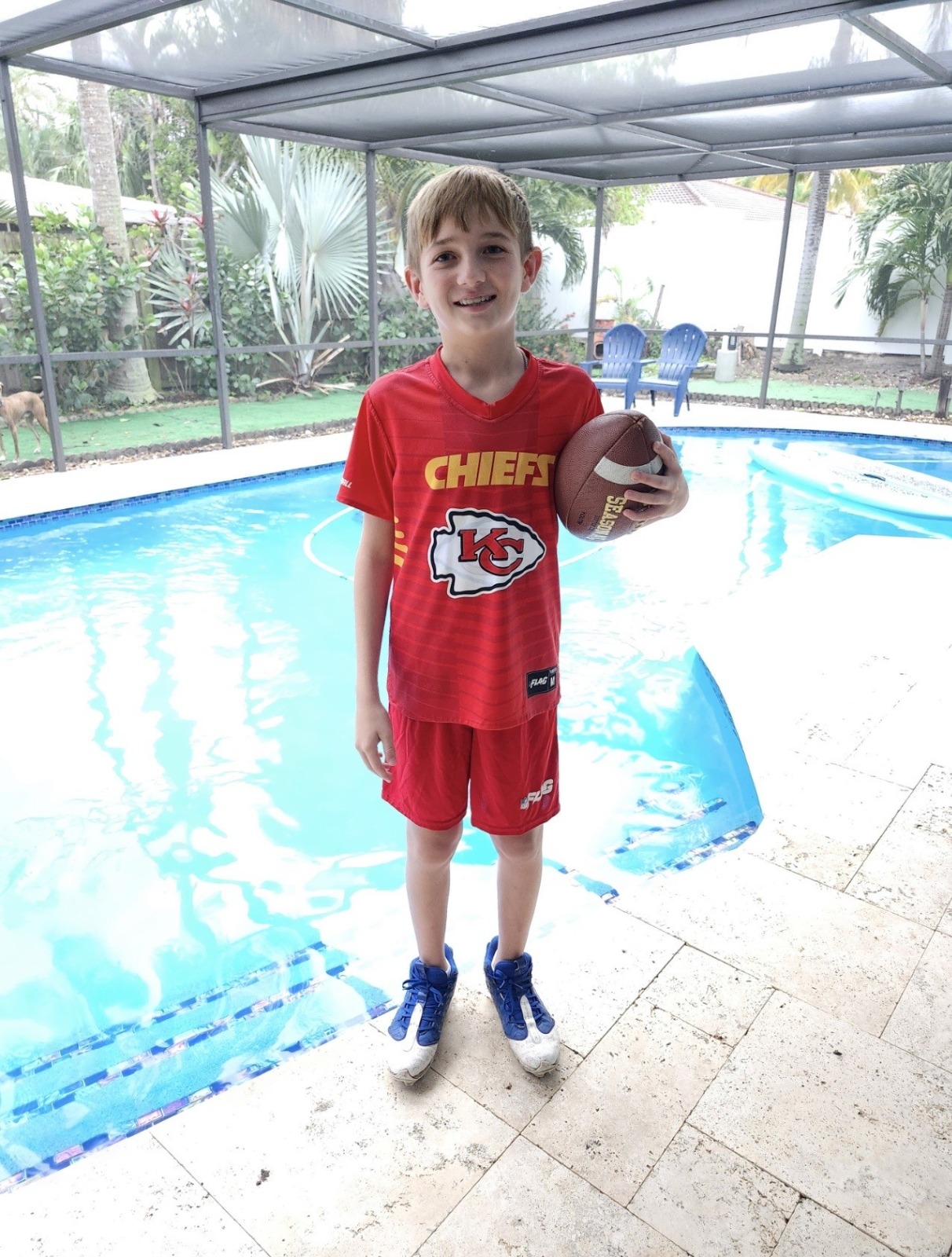 Soccer ball on grass