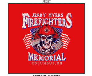 Presentational Jerry Myers Firefighters Memorial visual