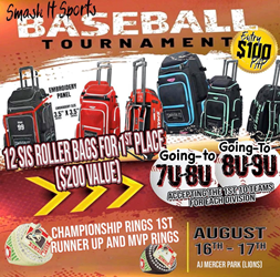 Presentational SMASH IT SPORTS SOG/3MT BASEBALL visual