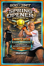 Presentational MARCH 20/21 - SPRING OPENER 6GG visual