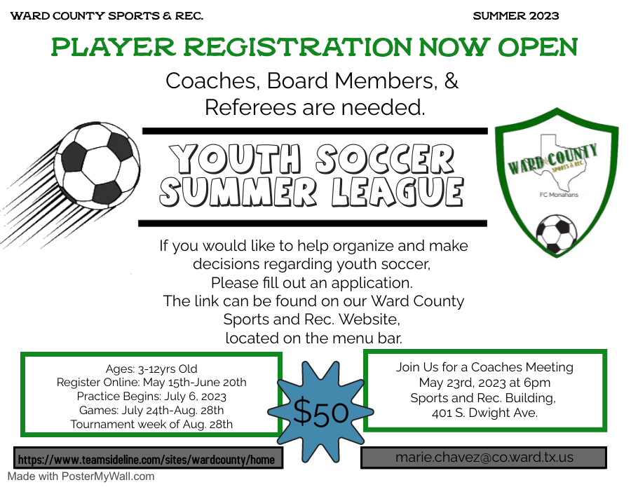 Ward County Sports & Recreation Department