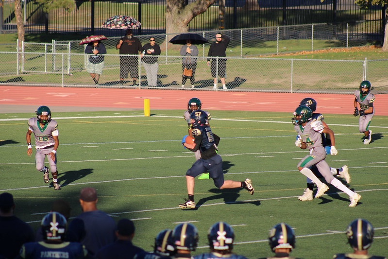 Huddling in a youth soccer match