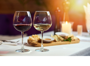 Presentational Active Adults (50+) Wine and Cheese Social visual