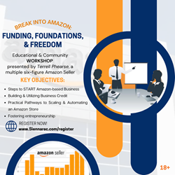 Presentational Break Into Amazon: Funding, Foundations & Freedom Workshop visual