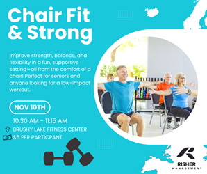Presentational Chair Fit & Strong visual