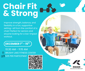 Presentational Chair Fit & Strong visual