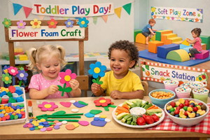 Presentational Tiny Tykes Spring Toddler Play Day visual