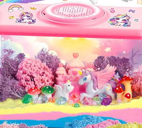 Presentational Tiny Tykes: Unicorn Terrarium Workshop visual