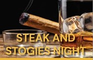 Presentational MANPOWER: Stogies & Steak visual