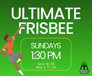 Presentational Ultimate Frisbee 2026 visual