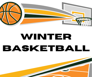 Presentational Winter Basketball 2025 visual