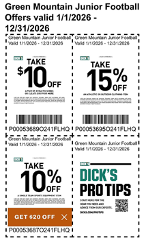 2026 Dicks Coupon link