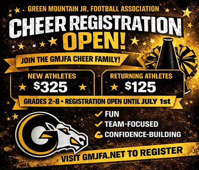 2026 Cheer Registration is open link