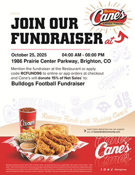 Raising Cane's Dine to Donate link