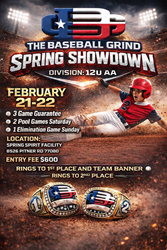 Presentational SPRING SHOWDOWN visual