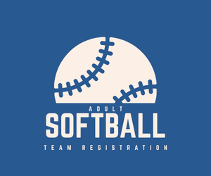 Presentational Adult Fall Softball 2026 visual