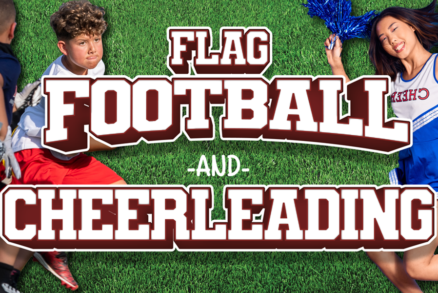 Presentational CS Spring Flag Football & Cheer visual
