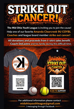 STRIKE OUT CANCER for COACH DeCASTRO link
