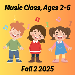 Presentational Music Class, Ages 2-5 visual